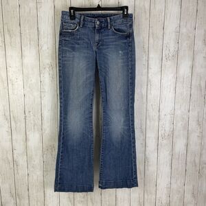 Citizens of Humanity Faye 003 Low Waist Full Leg Stretch Jeans Size 28 USA